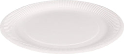 Depa® Bord | rond | 1-vaks | karton | Ø23cm | wit | 160 stuks