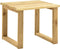 vidaXL - Ligbed - met - tafel - geïmpregneerd - grenenhout
