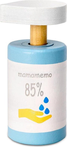 Mamamemo Speelgoed Zeepdispenser Junior Hout Blauw/wit