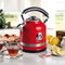 Ariete 2854 - Waterkoker - 1.7 liter - RVS met thermometer - Rood