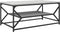 vidaXL - Salontafel - met - Plank - Grijs - Sonoma - 90x50x40 - cm - Bewerkt - Hout
