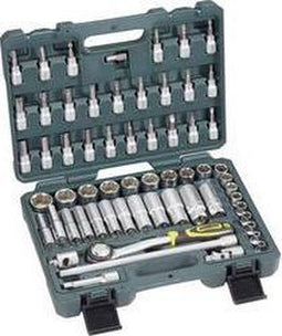 Brüder Mannesmann M 2045-SL Dopsleutelset Metrisch 3/8 (10 mm) 61-delig