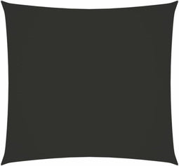 vidaXL - Zonnescherm - vierkant - 2,5x2,5 - m - oxford - stof - antracietkleurig