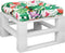 vidaXL - Palletkussen - 60x60x12 - cm - stof - meerkleurig