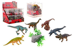 Animal World 26215 - 8 delige dinosaurussen set - stapelbare doozichtige kubus (8 stuks)