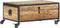 vidaXL - Salontafel - 70x50x33 - cm - massief - mangohout