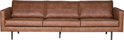BePureHome Rodeo Bank 3-Zits - Recycle Leer - Cognac - 85x277x86