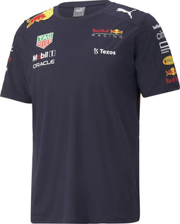 PUMA Red Bull Racing Teamline Sportshirt - Max Verstappen - Maat XL - Blauw