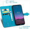 iMoshion Hoesje Geschikt voor Nokia 5.4 Hoesje Met Pasjeshouder - iMoshion Mandala Bookcase - Turquoise
