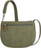 Travelon Heritage - Anti-diefstal Saddle Crossbody Tas - RFID snijbestendige band vergrendelbare ritsen - Sage