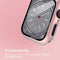 imoshion Screenprotector - Geschikt voor Apple Watch Series 4 / 5 / 6 / SE - 40mm - Roze Full Cover Hard Case / Beschermend Hoesje - Rosé goud