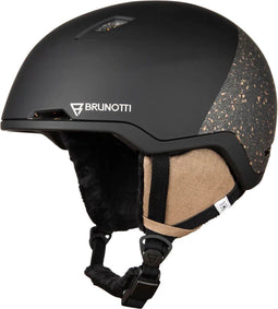 Brunotti Cork - Skihelm - In-mold constructie met kurk - Zwart - 58/61