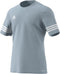 adidas Entrada 14 Sportshirt - Maat 152 - Unisex - grijs/wit