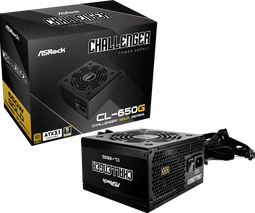 ASRock Challenger CL-650G - Voeding ATX12V 3.1 - 650W 80 Plus Gold