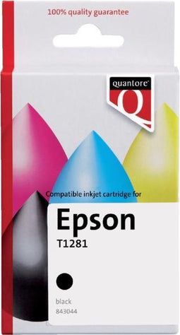 INKCARTRIDGE QUANTORE EPS T128140 ZWART