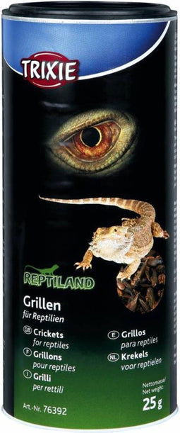 Trixie- Reptiland - Krekels Gedroogd - 2 X 25 GR
