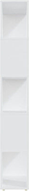 vidaXL-Boekenkast/kamerscherm-60x24x155-cm-spaanplaat-wit