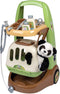 Smoby - Zoo Veterinarian Trolley - Panda Plush - Veel accessoires inbegrepen - 2 in 1 product: Transportkooi - Productie
