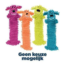 Multipet Loofa Floppy Moppy - Hondenspeeltje zonder vulling - 45,5 cm (assorti)