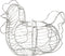 Cosy&Trendy Eiermand - Kip - 30 cm - 25 cm