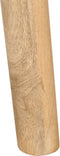 vidaXL - Eettafel - 112x52x76 - cm - massief - mangohout