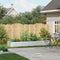 vidaXL - Plantenbak - 280x80x40 - cm - staal - wit
