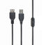 Delock 84886 - USB 2.0 Kabel - 3m met Ferrietkern - Zwart