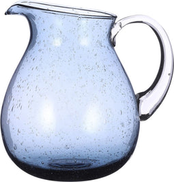 Mica Decorations Caia Karaf - 11x11x21 cm - Glas - Blauw