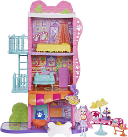 Enchantimals Stadswoning - Speelfigurenset - Poppenhuis