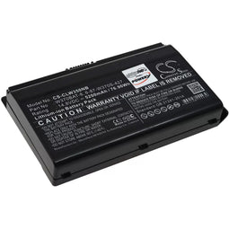 Schenker A704 A723 Clevo W353ST W350ET - Accu W370BAT-8 - 14.8V 5200 mAh - Zwart