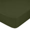 Verstelbaar onderlaken HappyFriday BASIC Donkergroen 160 x 200 x 32 cm