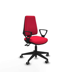 Piqueras y Crespo BFN066G - Bureaustoel - Hoogteverstelbaar - Rood