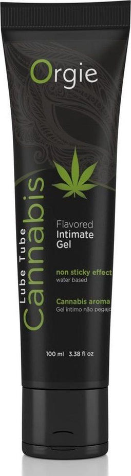 Orgie - Lube Tube Intieme Gel met Smaak Hennep 100 ml