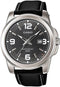 Casio MTP-1314L-8AVEF - Horloge - 24 mm - Leer - Zwart