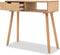 vidaXL - Wandtafel - 80x30x72 - cm - massief - grenenhout - bruin