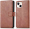 iMoshion Hoesje Geschikt voor iPhone 15 Plus Hoesje Met Pasjeshouder - iMoshion Luxe Bookcase - Bruin