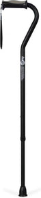 Hugo® Wandelstok met Offset handvat - bruin - Hugo