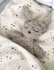 Petú Petú Snit Sherpa Knuffeldoekje - Beige konijn