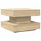 vidaXL - Salontafel - 360 - graden - draaibaar - 50x50x34,5 - cm - sonoma - eikenkleur
