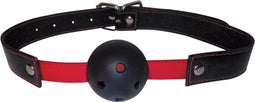 Ball Gag - Zwart/Rood