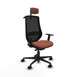 Bureaustoel Piqueras y Crespo D036N2H Bruin Zwart