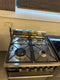 SMEG RETRO GASFORNUIS 4 PITS 60CM C6GMXNLK8