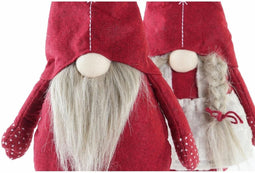Decoratieve figuren DKD Home Decor Kerstmis Kabouter Polyester (22 x 10 x 73 cm) (2 Stuks)