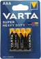 Varta Superlife AAA - Batterijen - 12 blisters van 4 stuks (48 stuks)