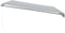 vidaXL - Luifel - handmatig - uittrekbaar - en - LED - 500x350 - cm - antraciet - en - wit