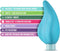 Gaia Eco Caress Vibrator - Aqua