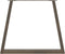 vidaXL - Eettafelpoten - 2 - st - V-vormig - 80x(72-73,3) - cm - staal - naturel