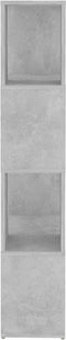 vidaXL-Boekenkast/kamerscherm-60x24x124,5-cm-betongrijs