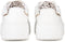 PS Poelman ANEMONE - Dames sneakers - Plateauzool 45 cm - Wit met panterprint