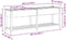 vidaXL - Tuinplanter - met - Rasters - 203x53x76 - cm - Massief - Grenenhout